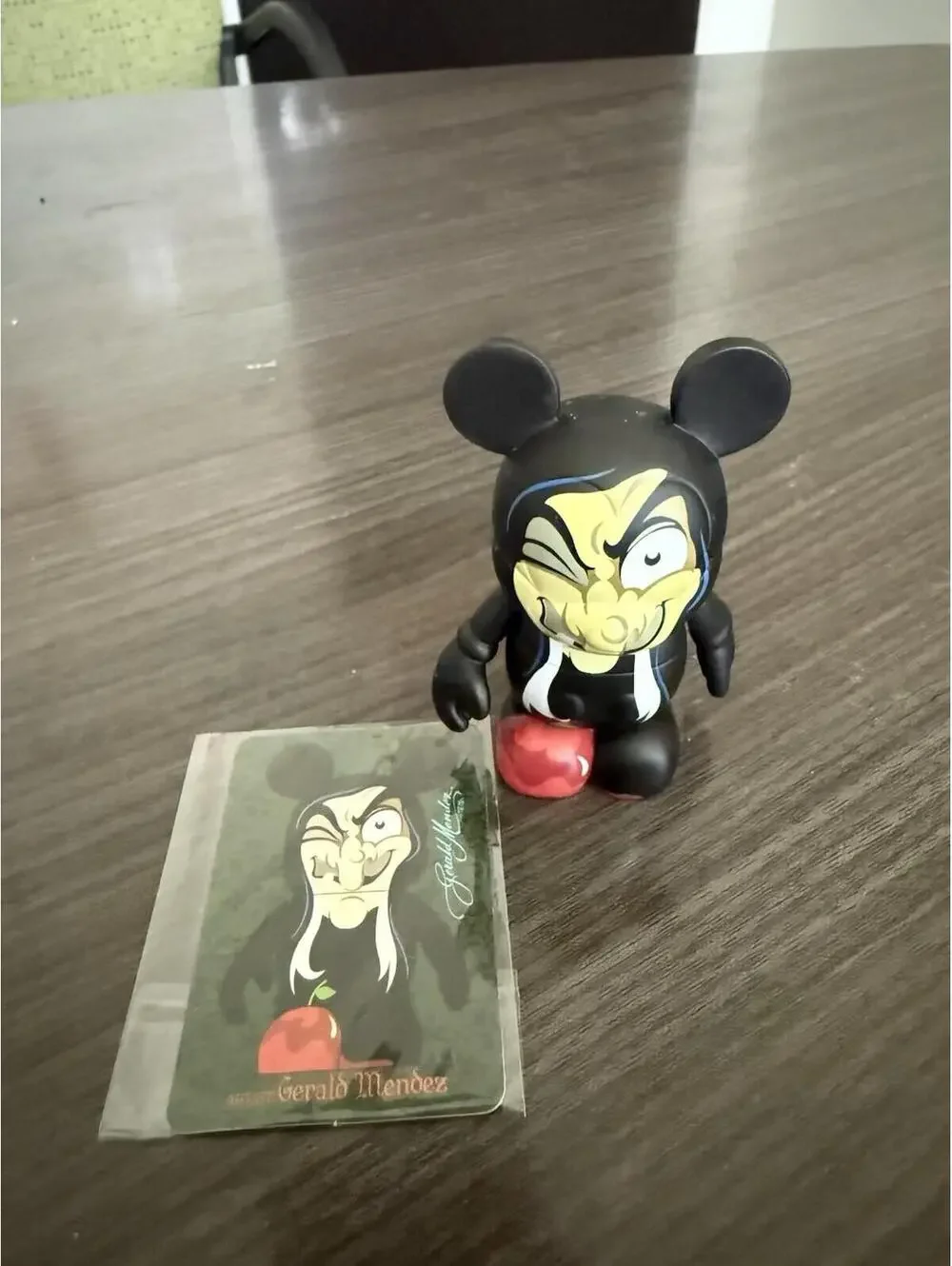 VINYLMATION DISNEY VILLAINS SERIES LOT, 1937 OLD HAG, MEDUSA, CHERNABOG, OOGIE